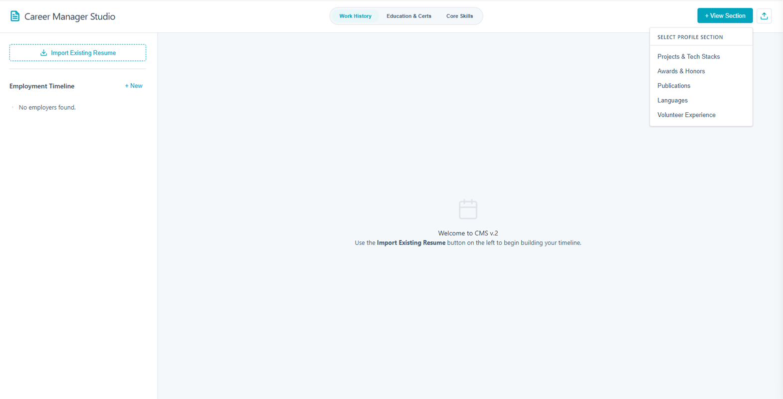 Career Studio Module